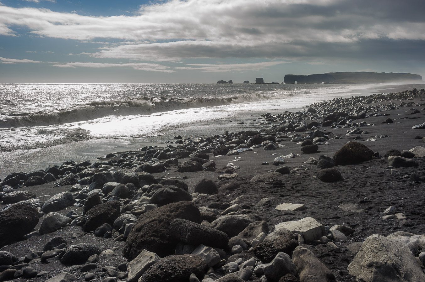 Vik, пляж Reynisfjara, 2010 г.