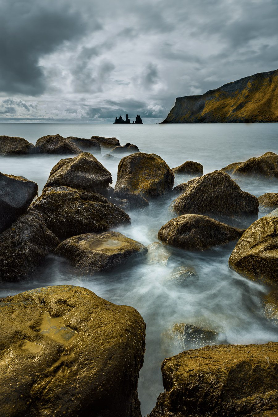 Vik, скалы Reynisdrangar, 2017 г.